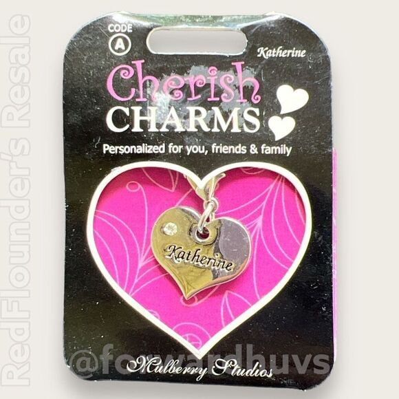 Bundle Sale 3 for $15 | Cherish Charms | Katherine | Name Charm - Picture 1 of 6